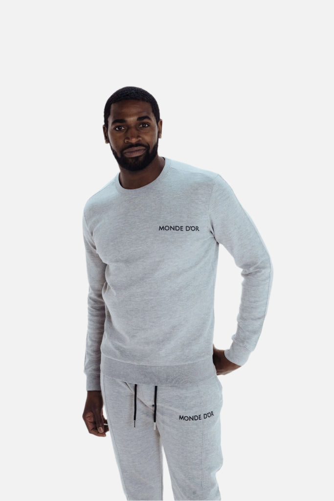 Grey tracksuit with jumper and joggers