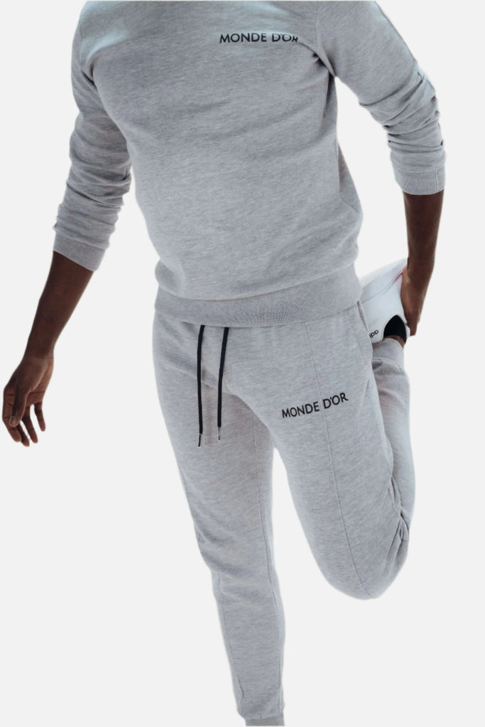 Men's Light Grey Urban Tracksuit Set