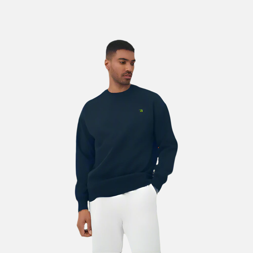 Mens Crew Neck Pullover Sweatshirt
