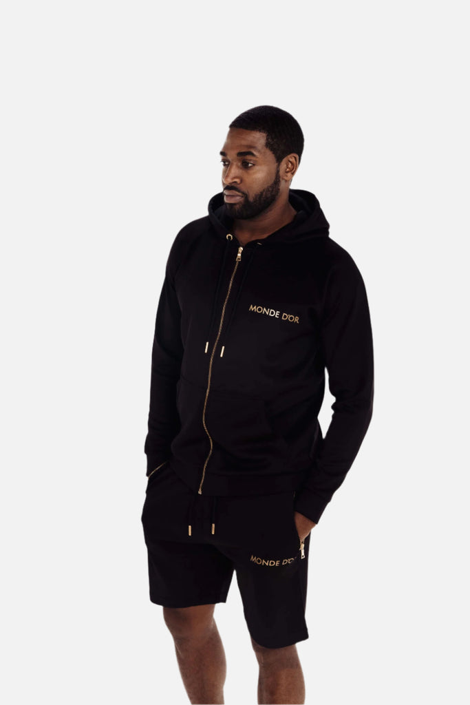 Monde Dor hoodie and shorts