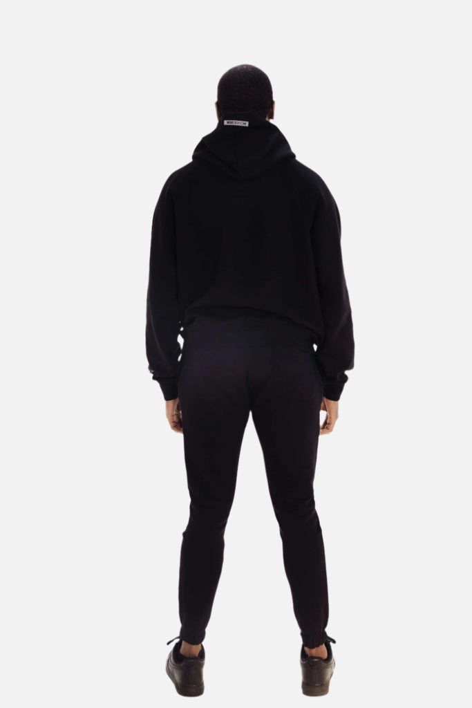 mens black hoodie