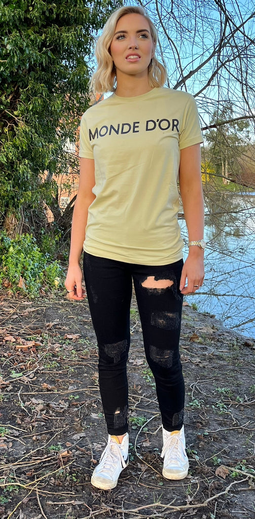 sage green womens tee