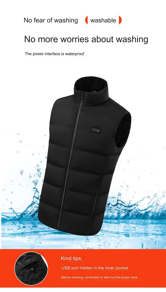 machine washable  heated vest