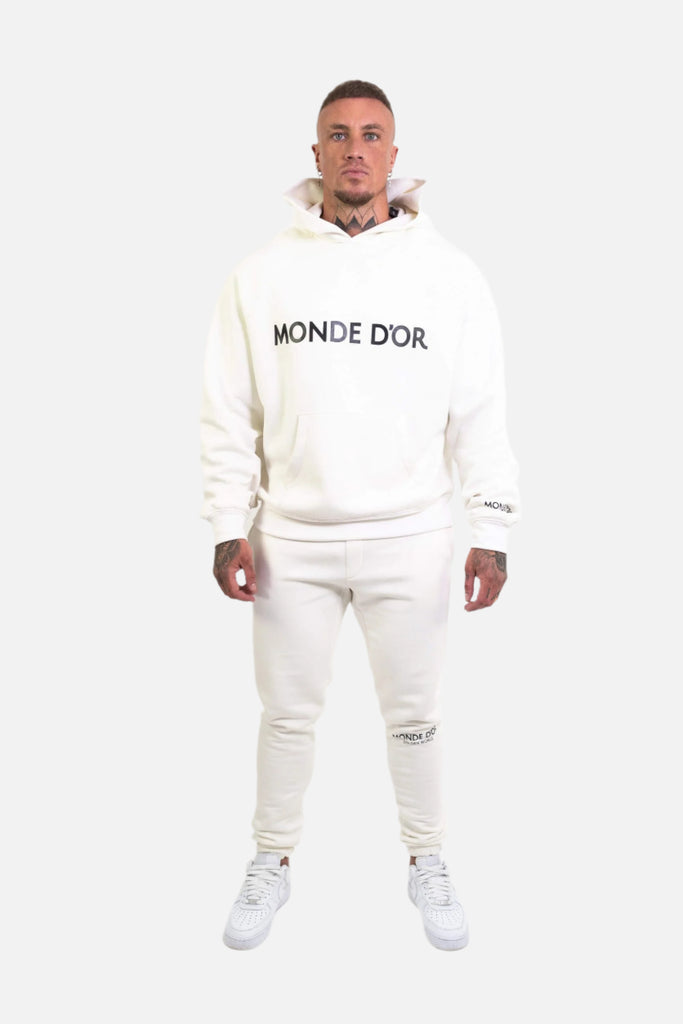 mens white joggers