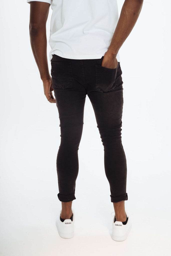 Mens Black Skinny Jeans