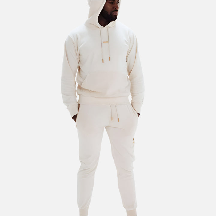 Men's Peach velour Hoodie 