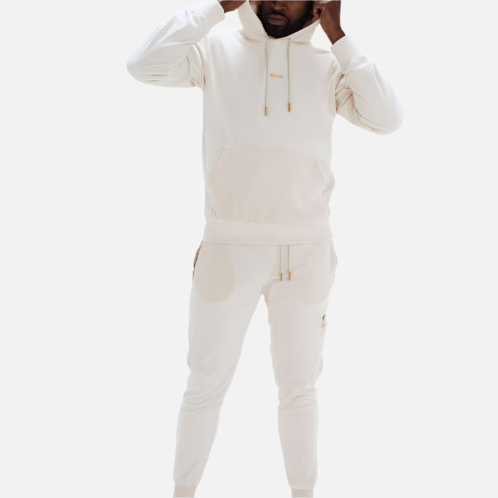 mens velour peach tracksuit
