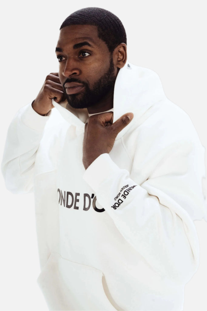 Men's Hoodie in white