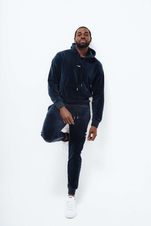 Zip Mens Velour Sweater Delusions Of Grandeur Yaez Brooklyn Velour