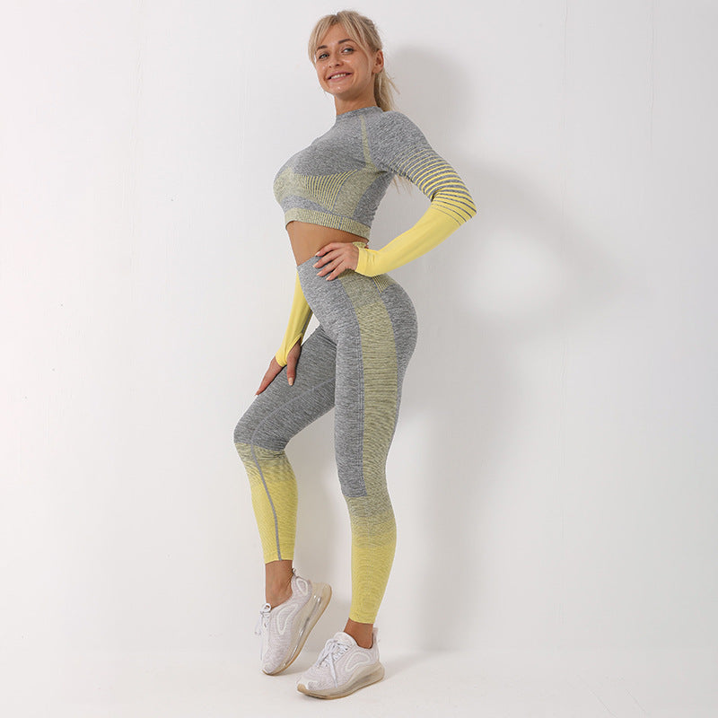 ombre yoga set